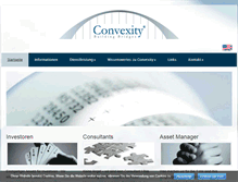 Tablet Screenshot of convexity.de